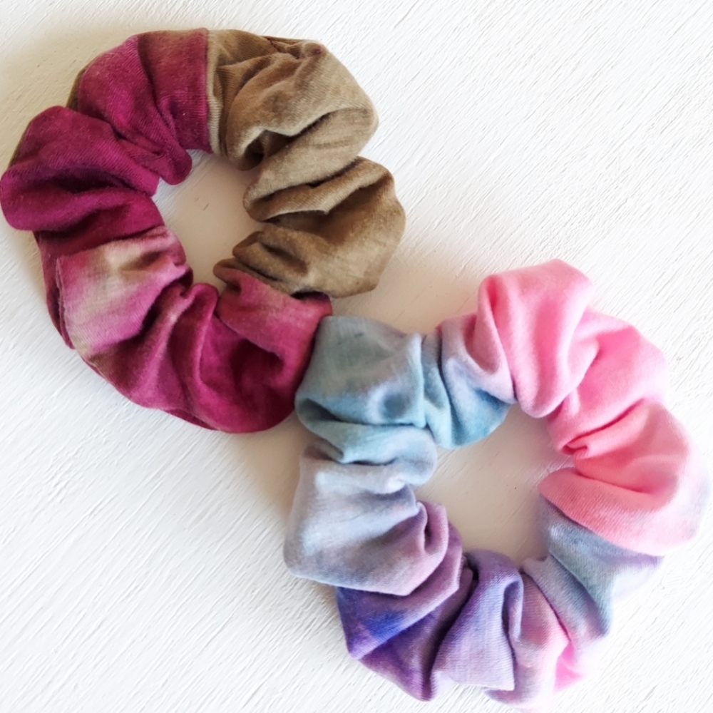 2-Pack Tie Dye Scrunchies